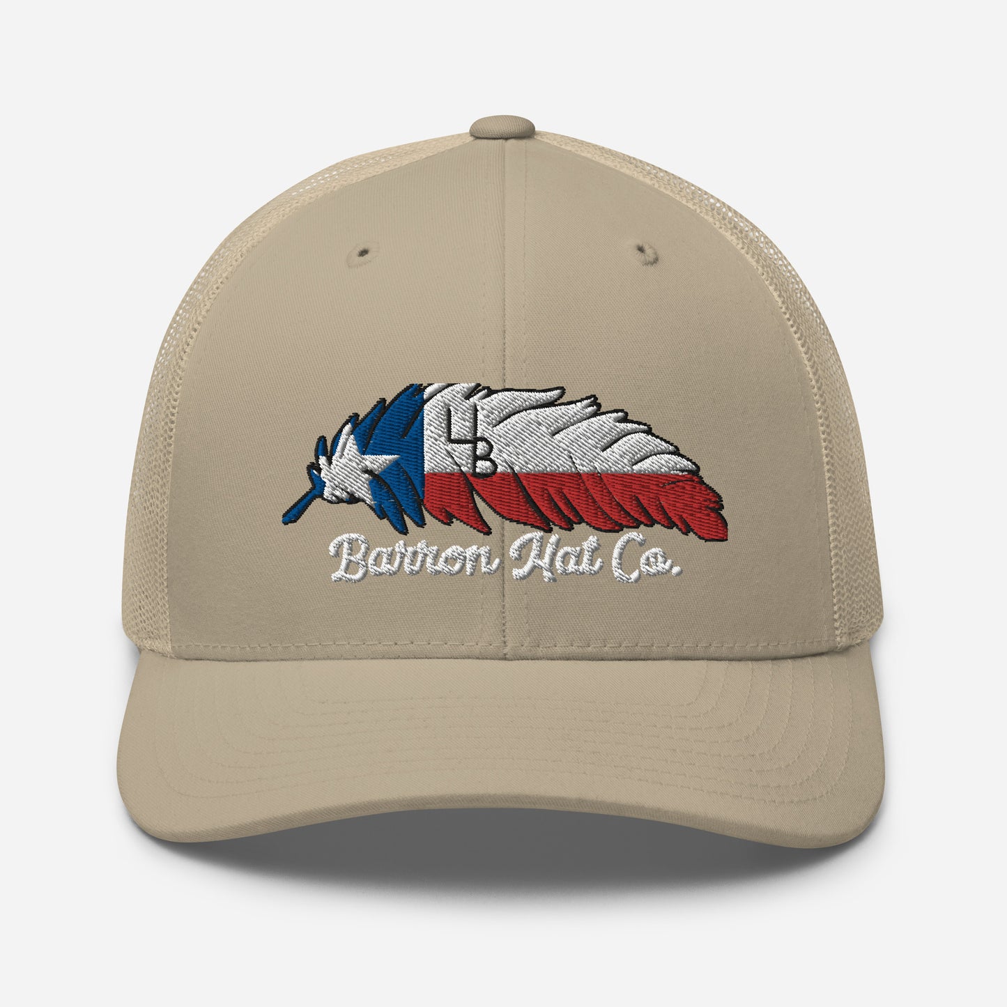 4B Texas Feather Trucker Hat