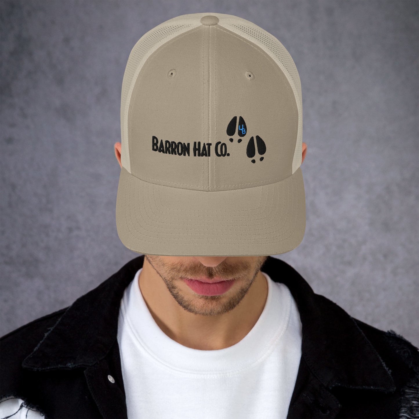 Deer Track Trucker Hat