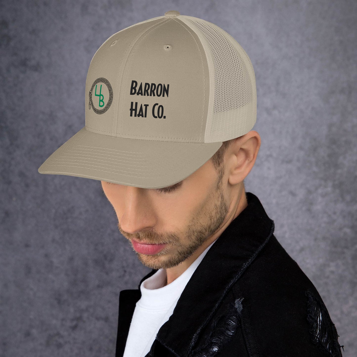 The Button Lariat Trucker Hat