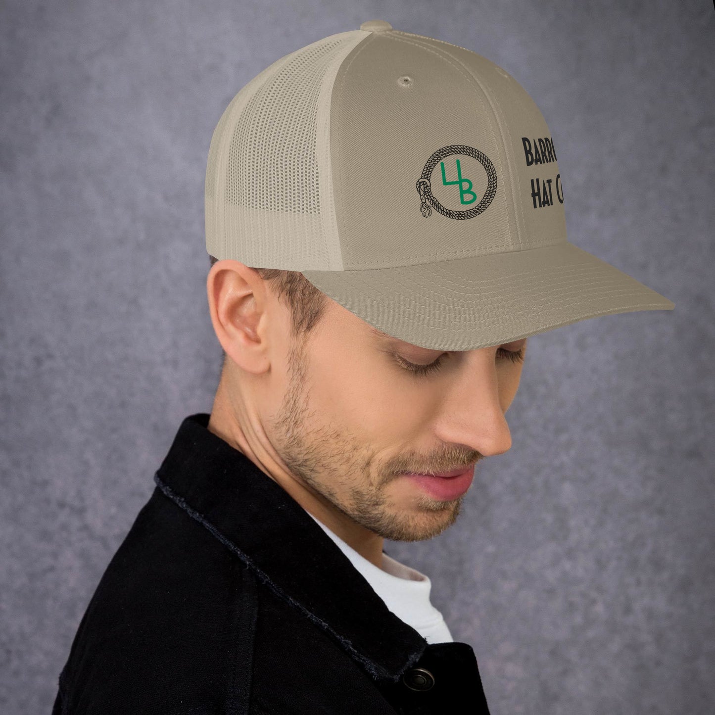 The Button Lariat Trucker Hat