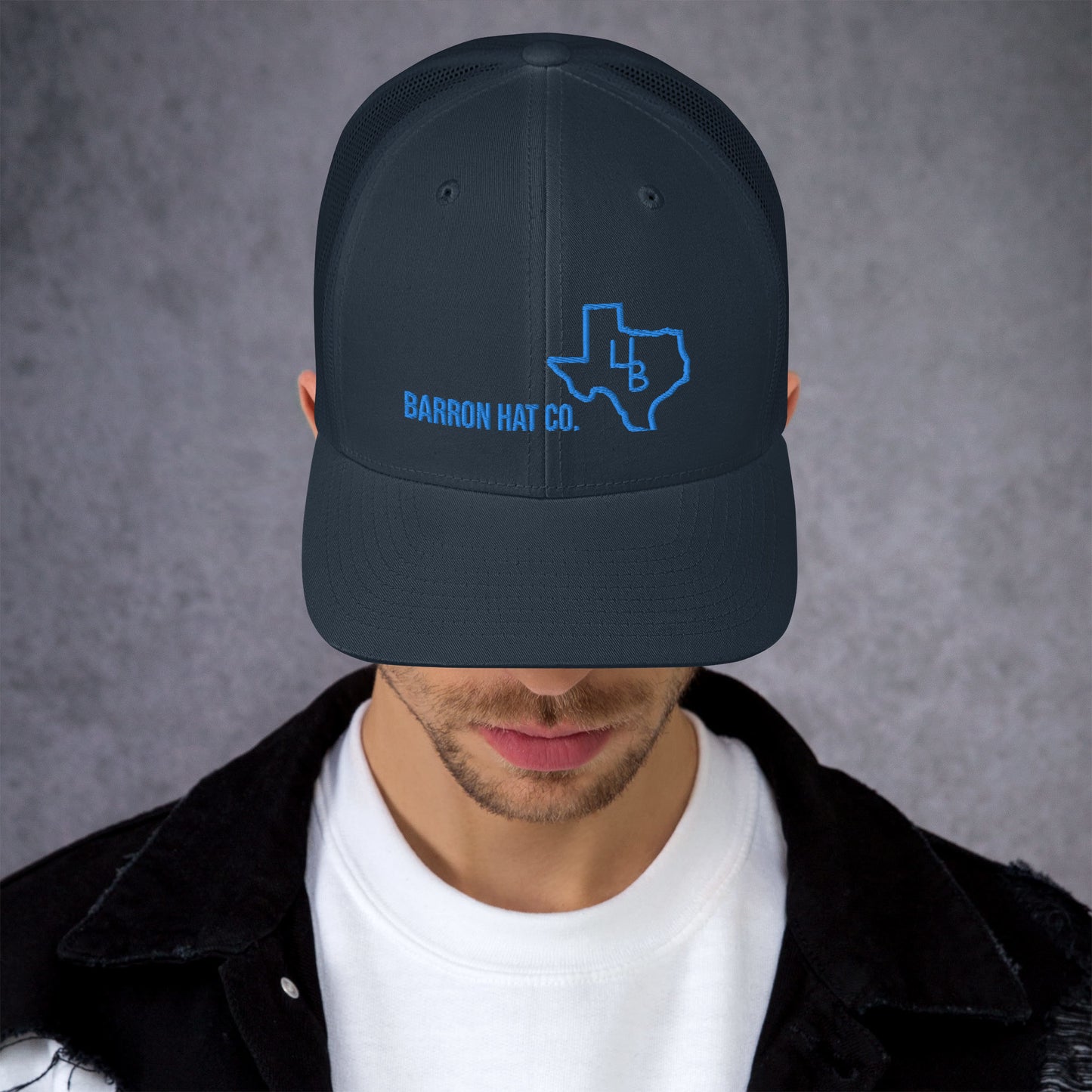 4B Turquoise Texas Trucker Hat