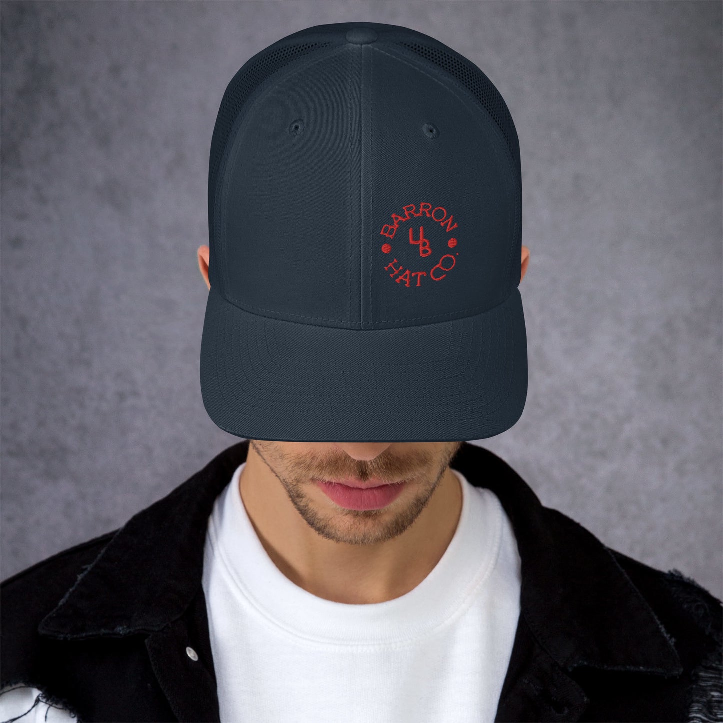 Red Circle 4B Trucker Hat