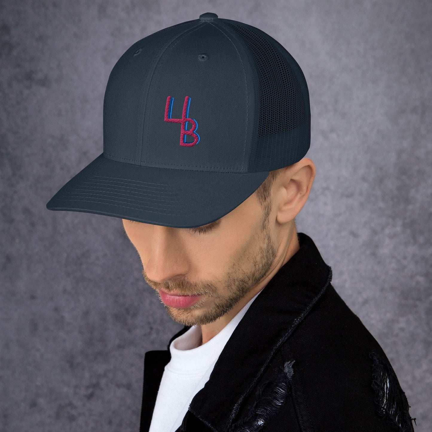 Tri-Color 4B Trucker Hat