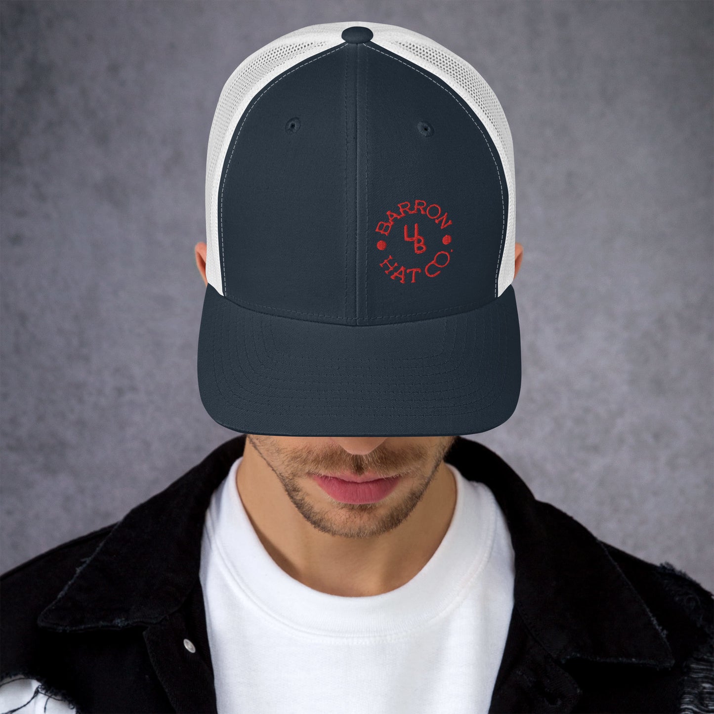 Red Circle 4B Trucker Hat