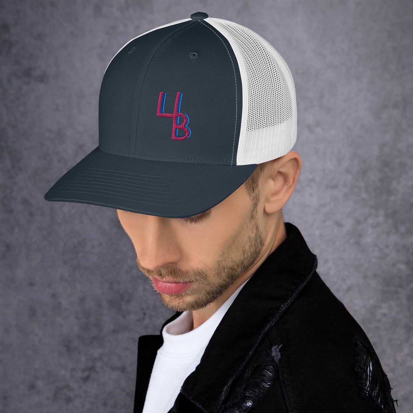 Tri-Color 4B Trucker Hat