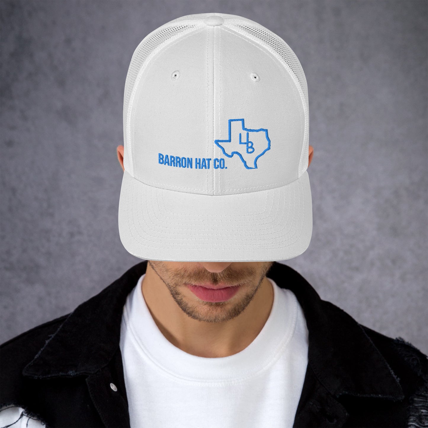 4B Turquoise Texas Trucker Hat