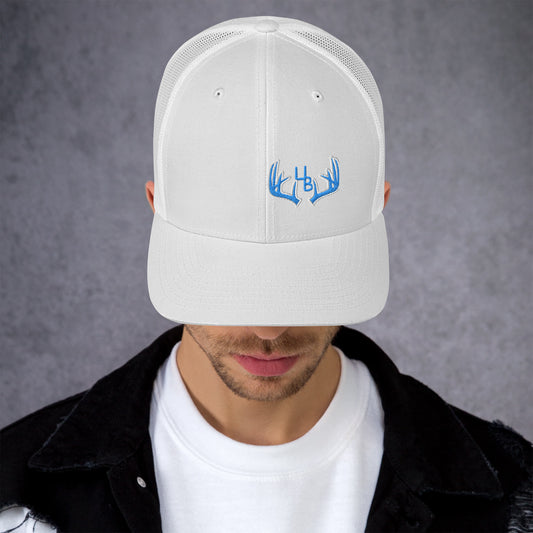 4B Turquoise Antlers Trucker Hat