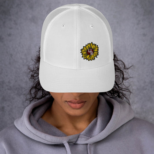 4B Sunflower Trucker Hat