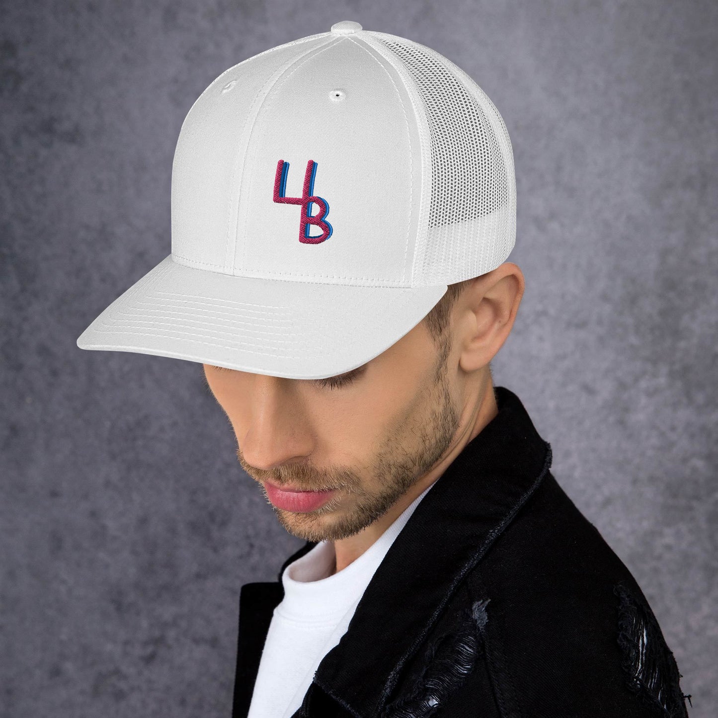 Tri-Color 4B Trucker Hat