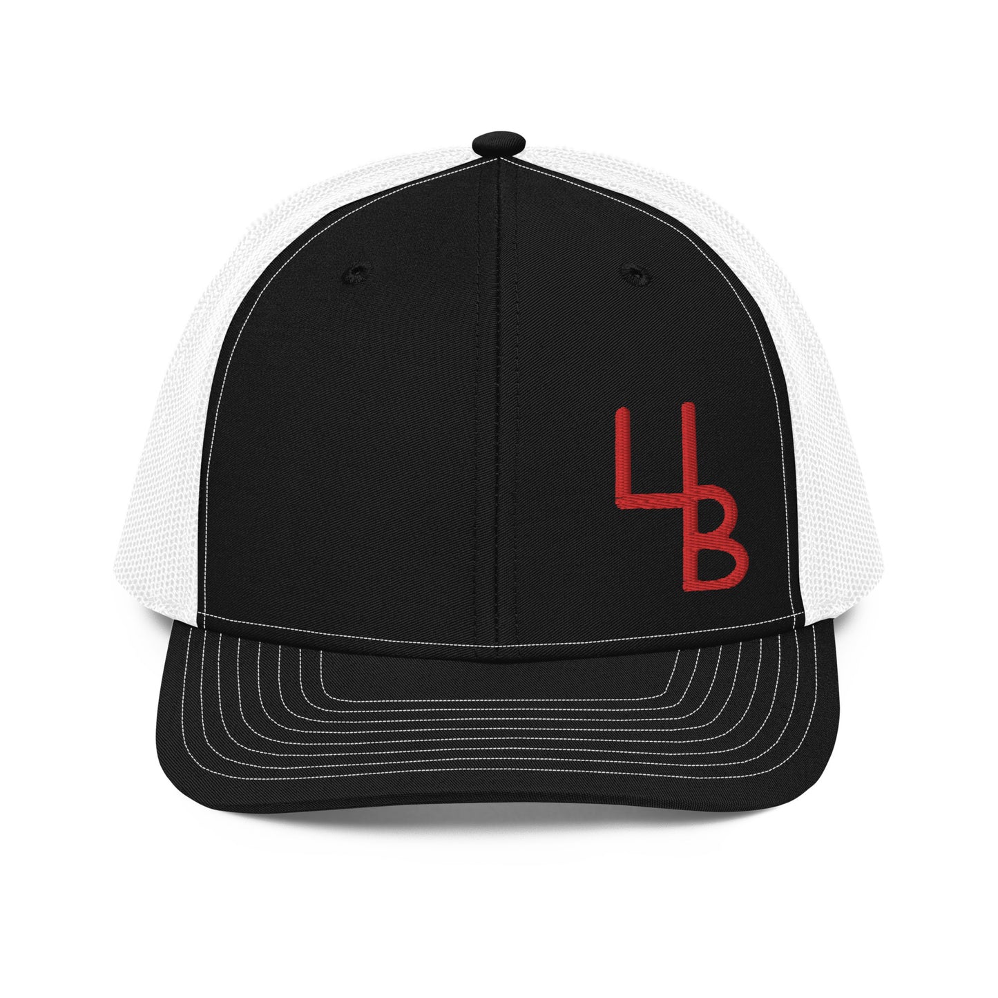 Black & Red Trucker Hat