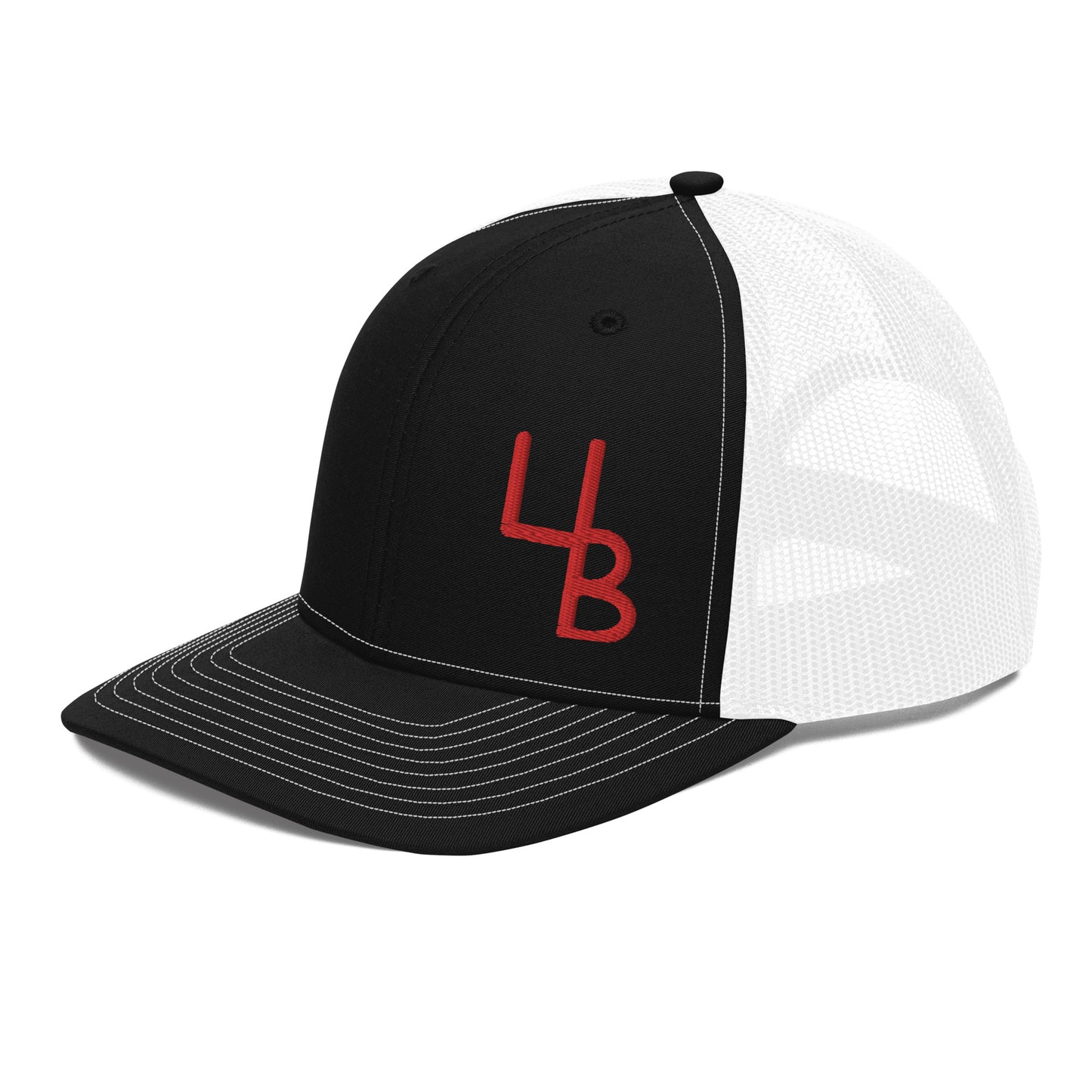 Black & Red Trucker Hat