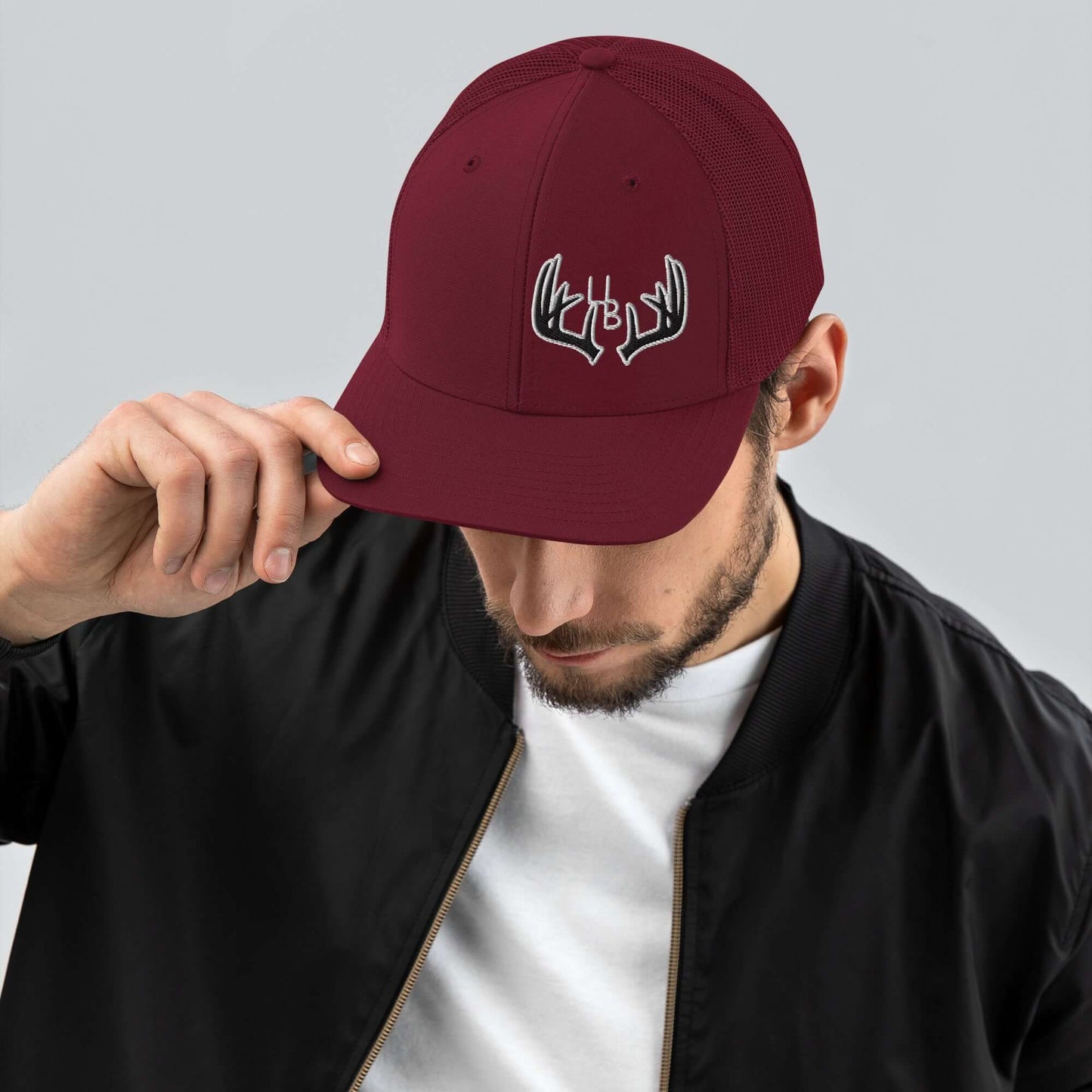 4B Antlers Trucker Hat