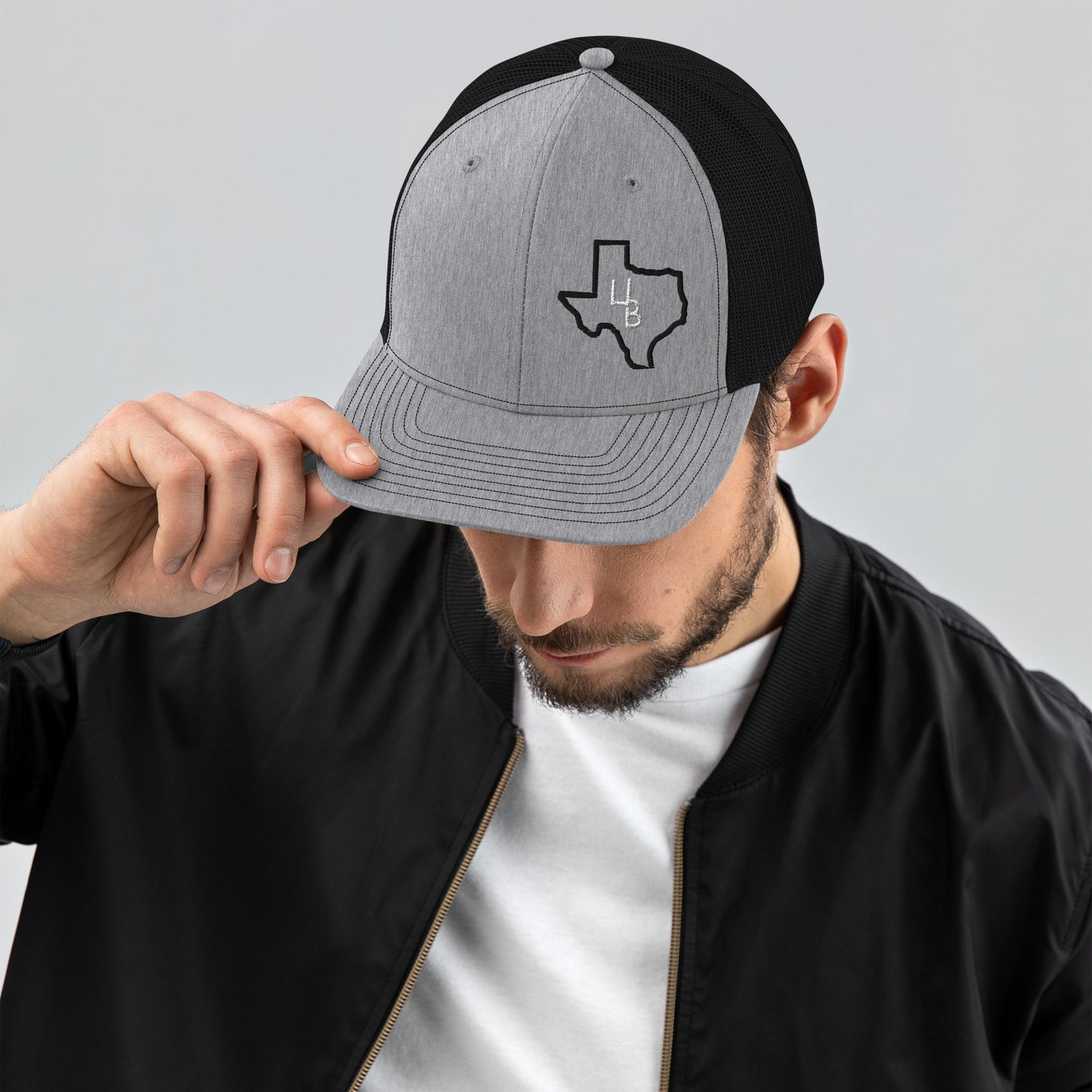 4B Texas Outline Trucker Hat