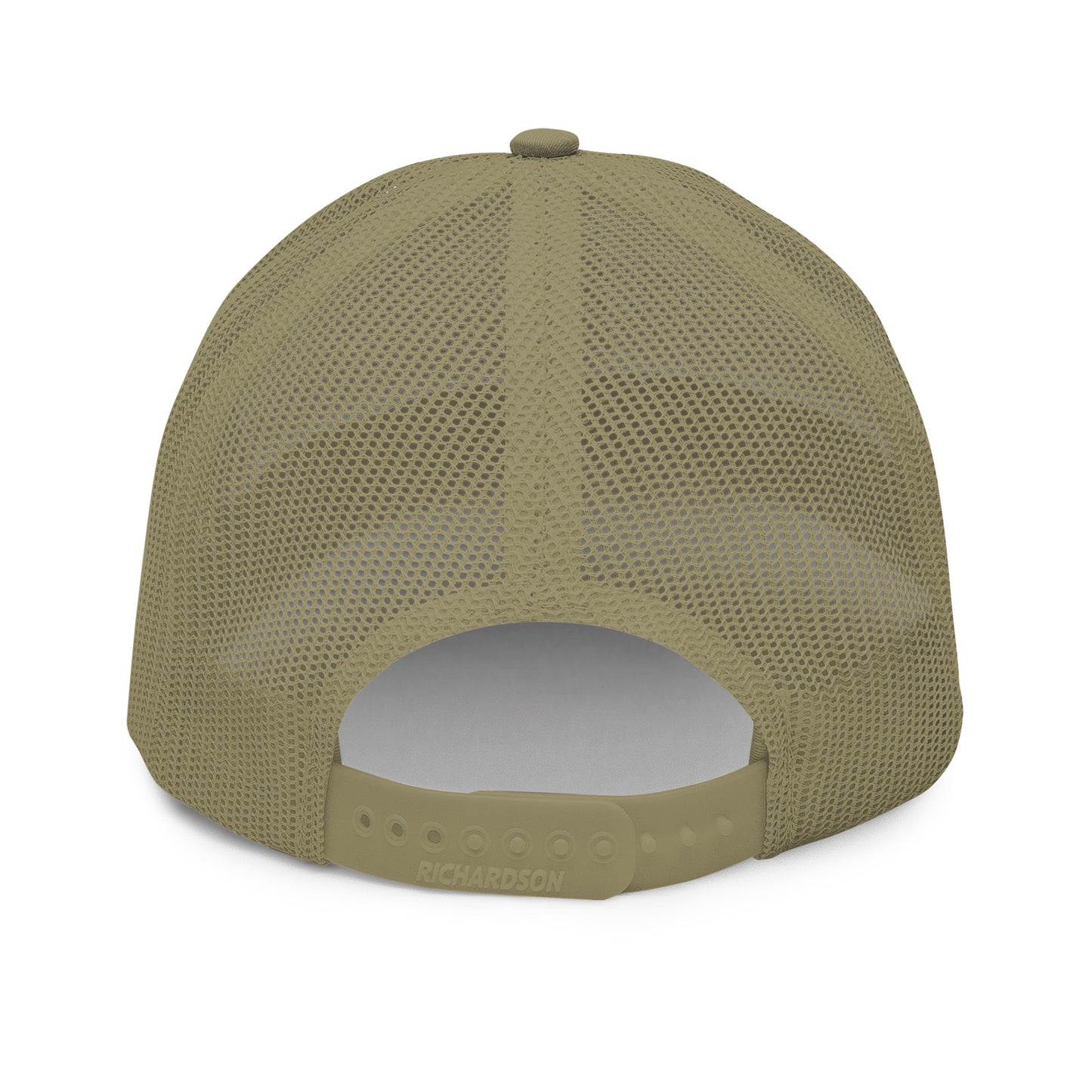 Khaki Side Logo Trucker Hat