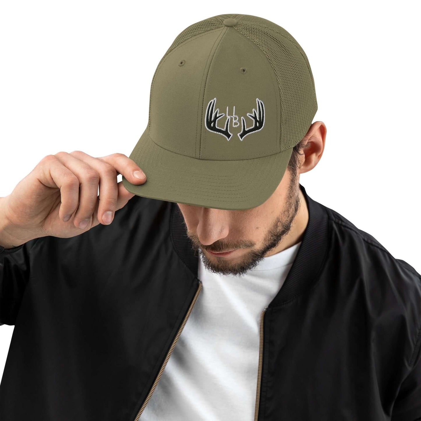 4B Antlers Trucker Hat