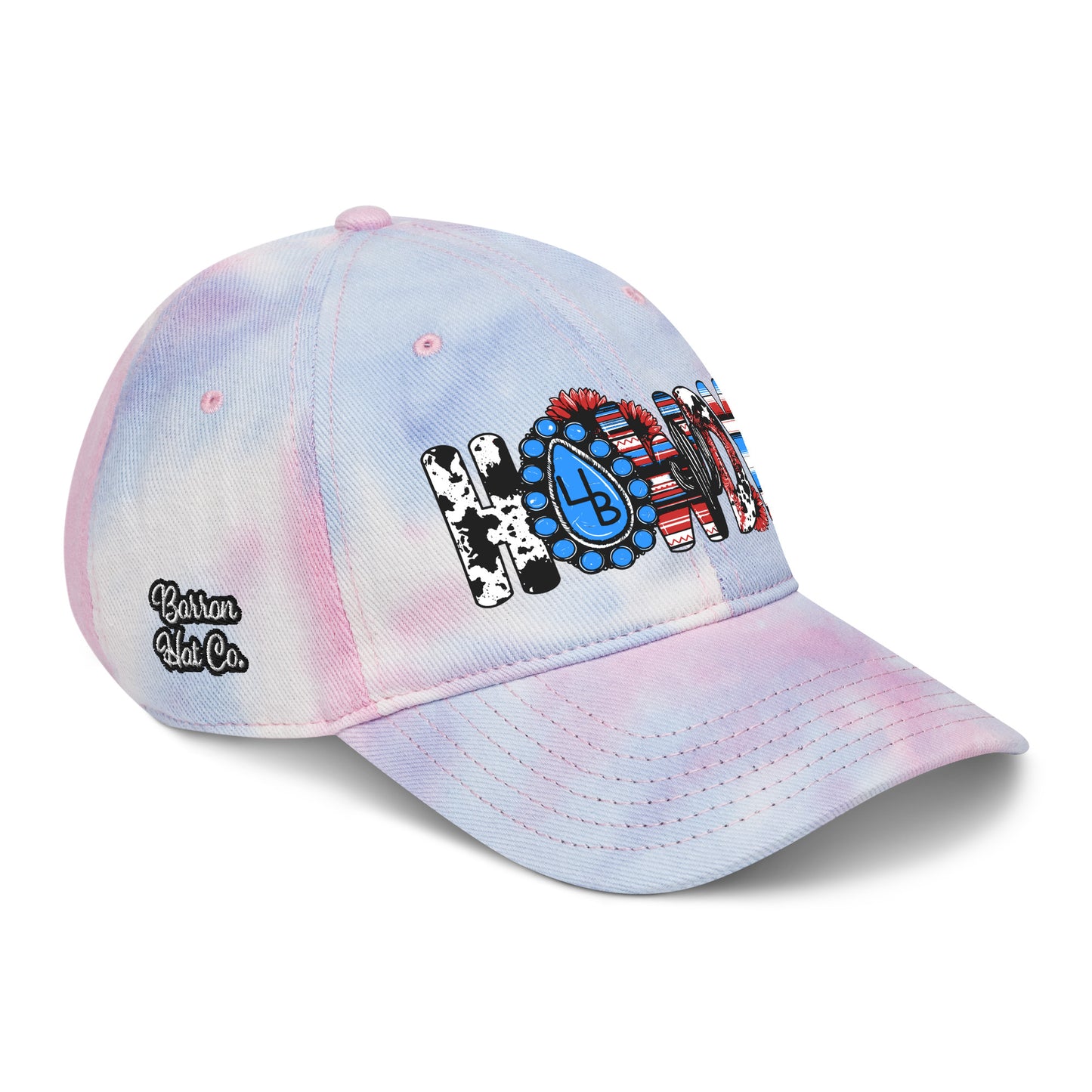 Howdy Tie dye Ball Cap