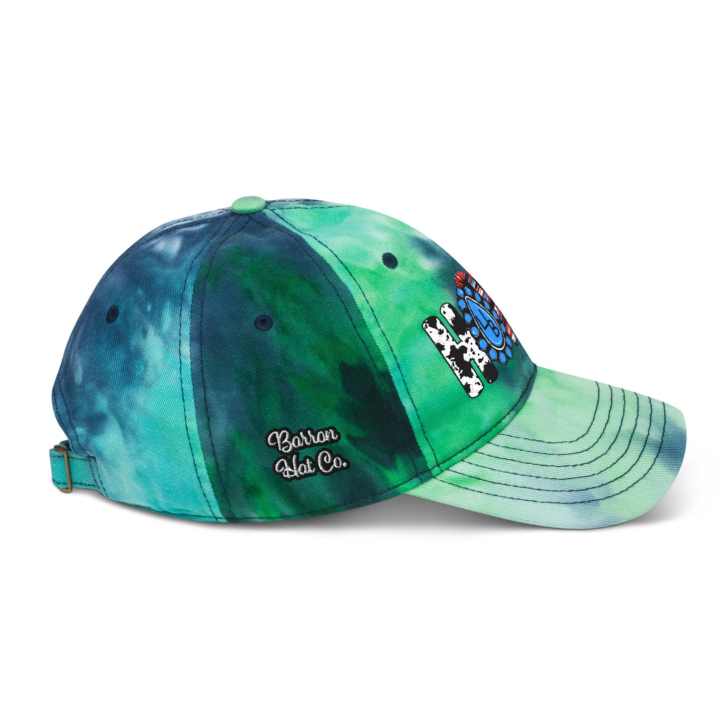 Howdy Tie dye Ball Cap