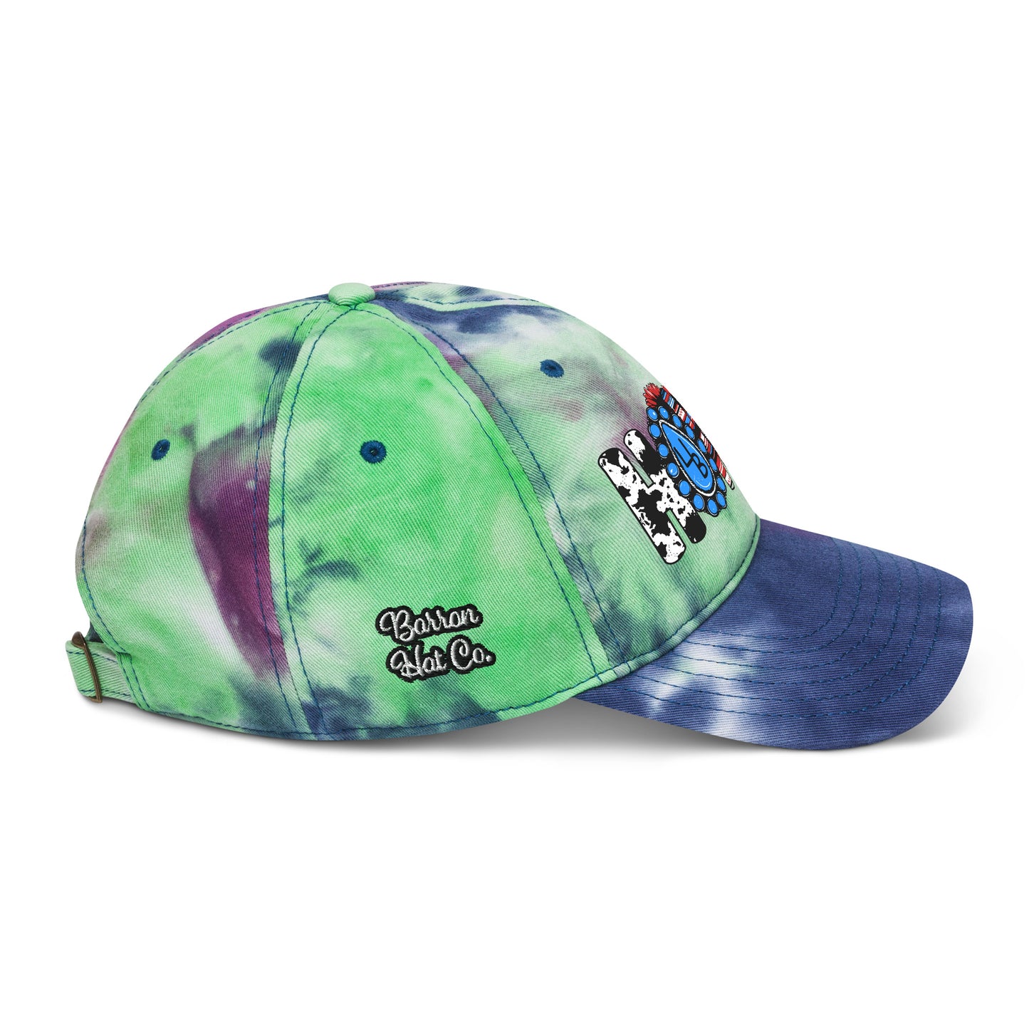 Howdy Tie dye Ball Cap