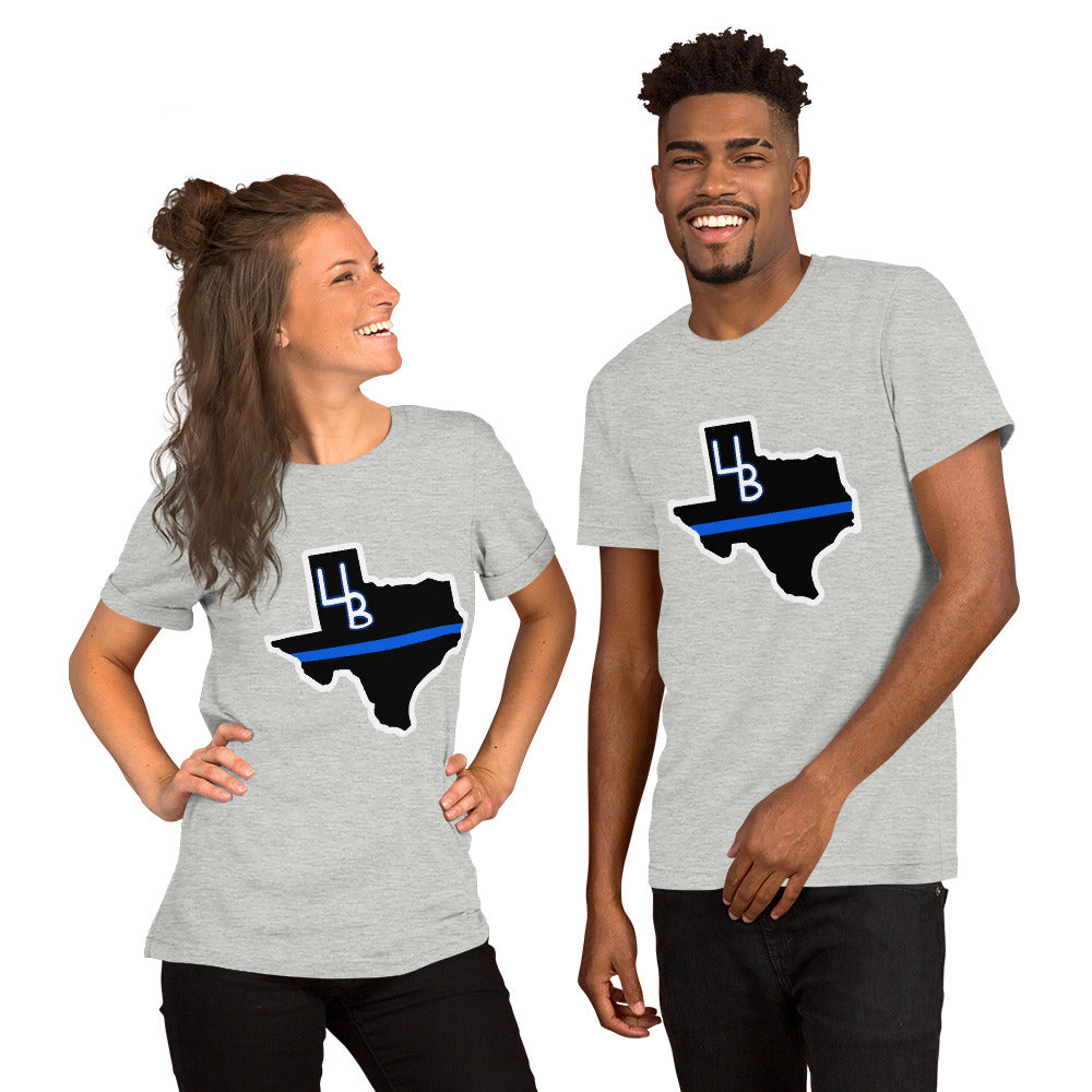 Texas Blue Line Unisex t-shirt