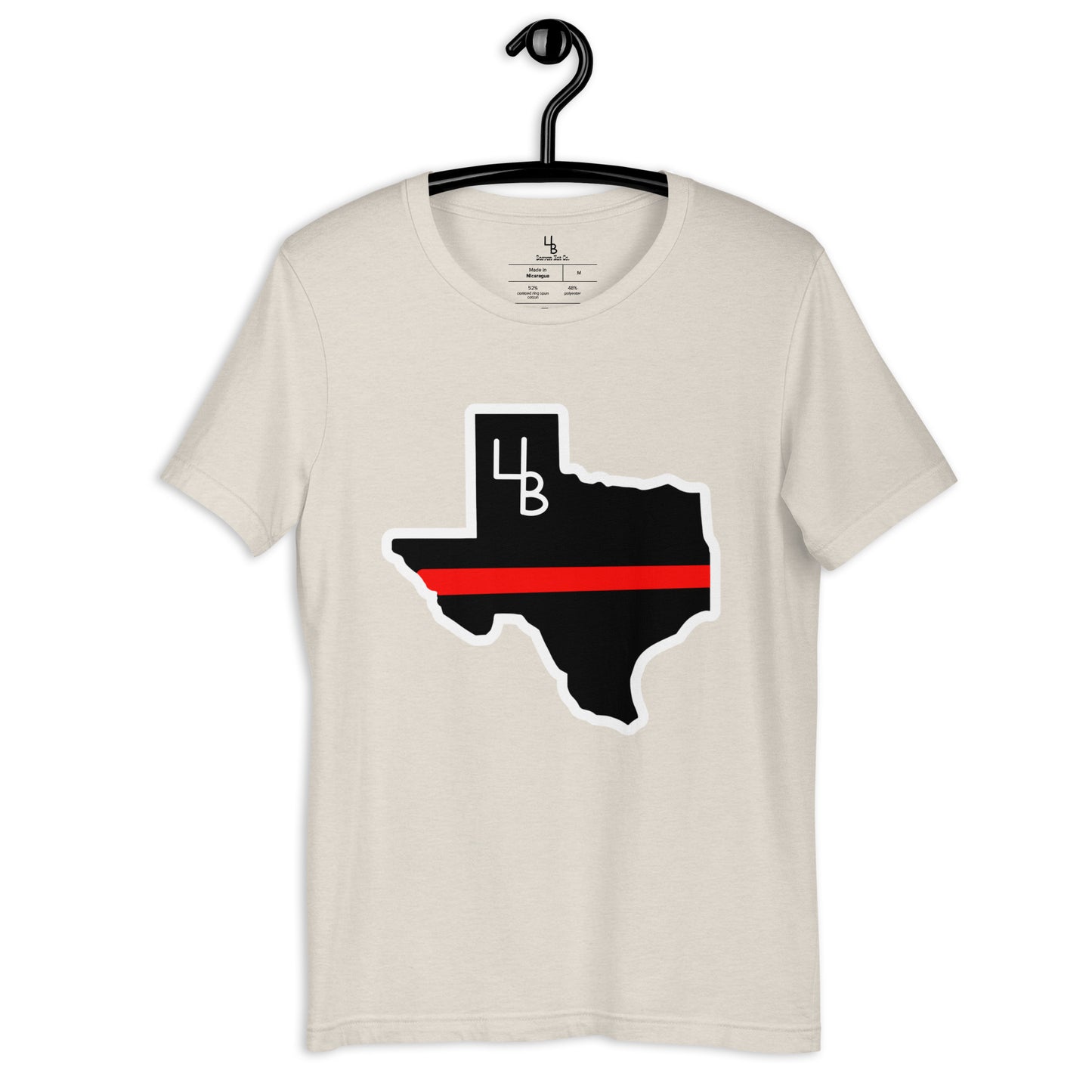 Texas Red Line Unisex t-shirt