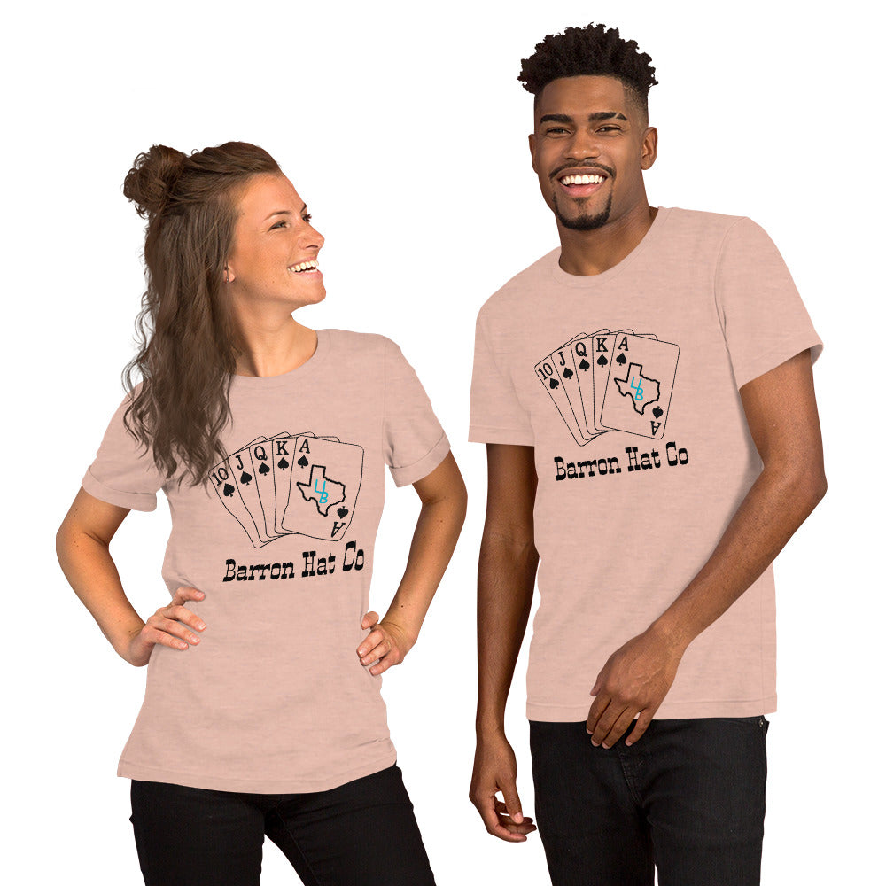 4B Royal Flush Unisex T-Shirt