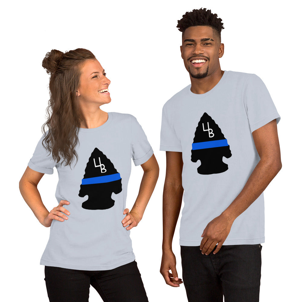 Arrowhead Blue Line Unisex t-shirt