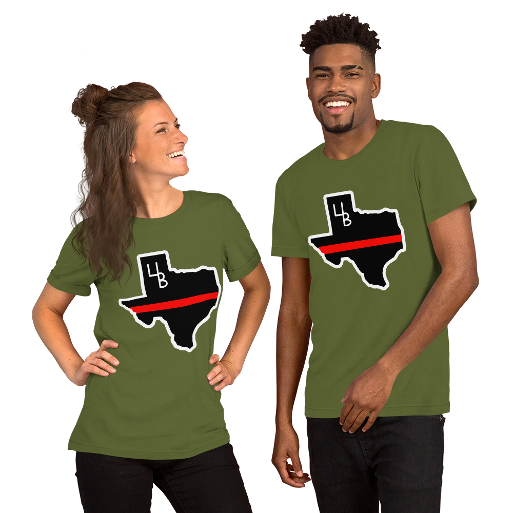 Texas Red Line Unisex t-shirt