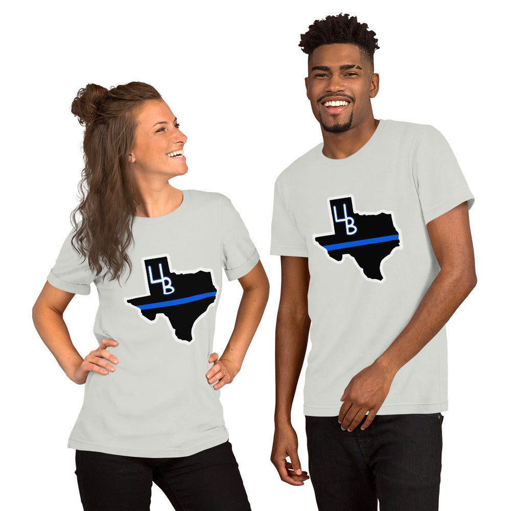 Texas Blue Line Unisex t-shirt