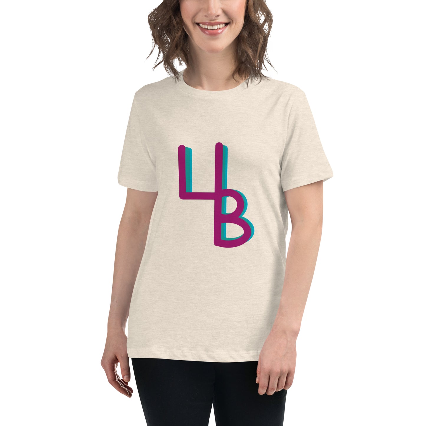 Tri-Color 4B Women's Relaxed T-Shirt